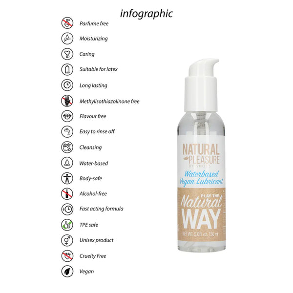 Natural Pleasure Vegan Waterbased 5 fl oz