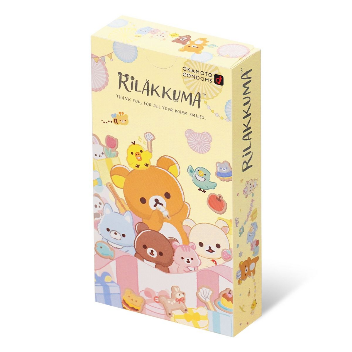 Okamoto Rilakkuma Plenty of Jelly Box 10 | WorldCondoms Main image