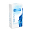 A Pasante Silk Thin condom box. The box is white and light blue. The name "Pasante" is written in blue letters in the middle of the box, with the words "Silk Thin" below it. The box contains 12 condoms.