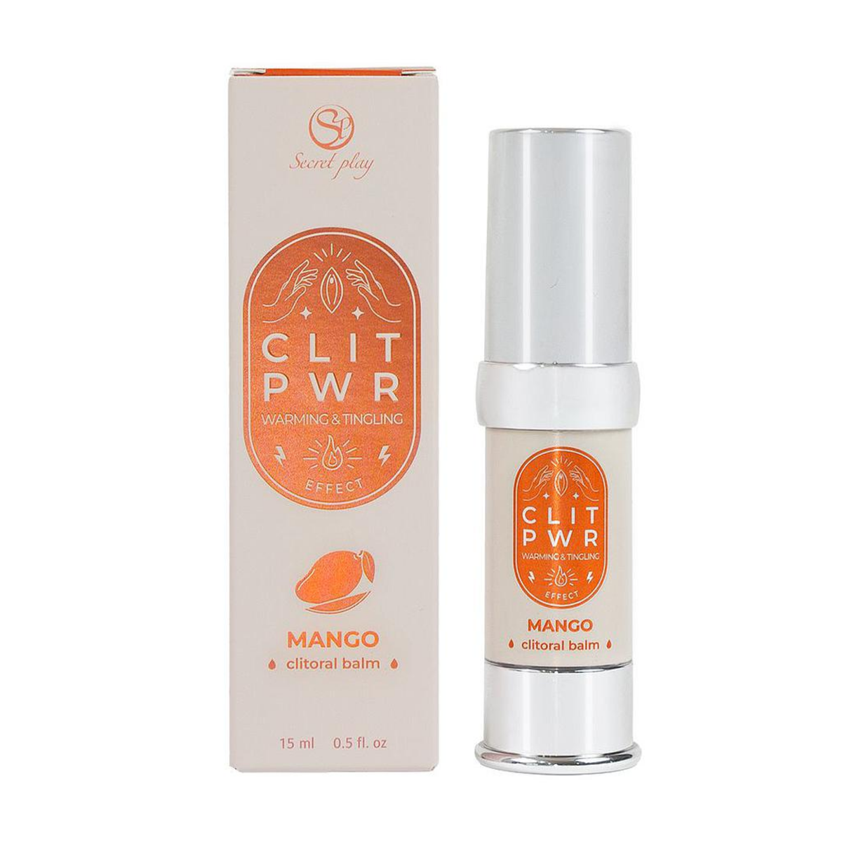 Secret Play Clit Pwr Clitoral Balm Mango 0.5 fl.oz Main image