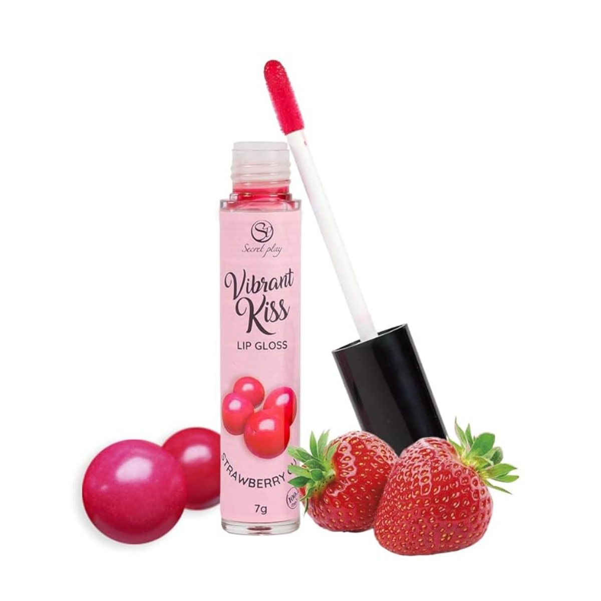 Secret Play Lip Gloss Vibrant Kiss Strawberry Gum 0.24 oz Main image