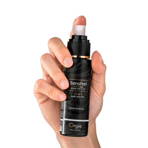 Orgie Sensfeel Seduction Elixir for Man 10in1 Body & Hair 3.38 fl oz