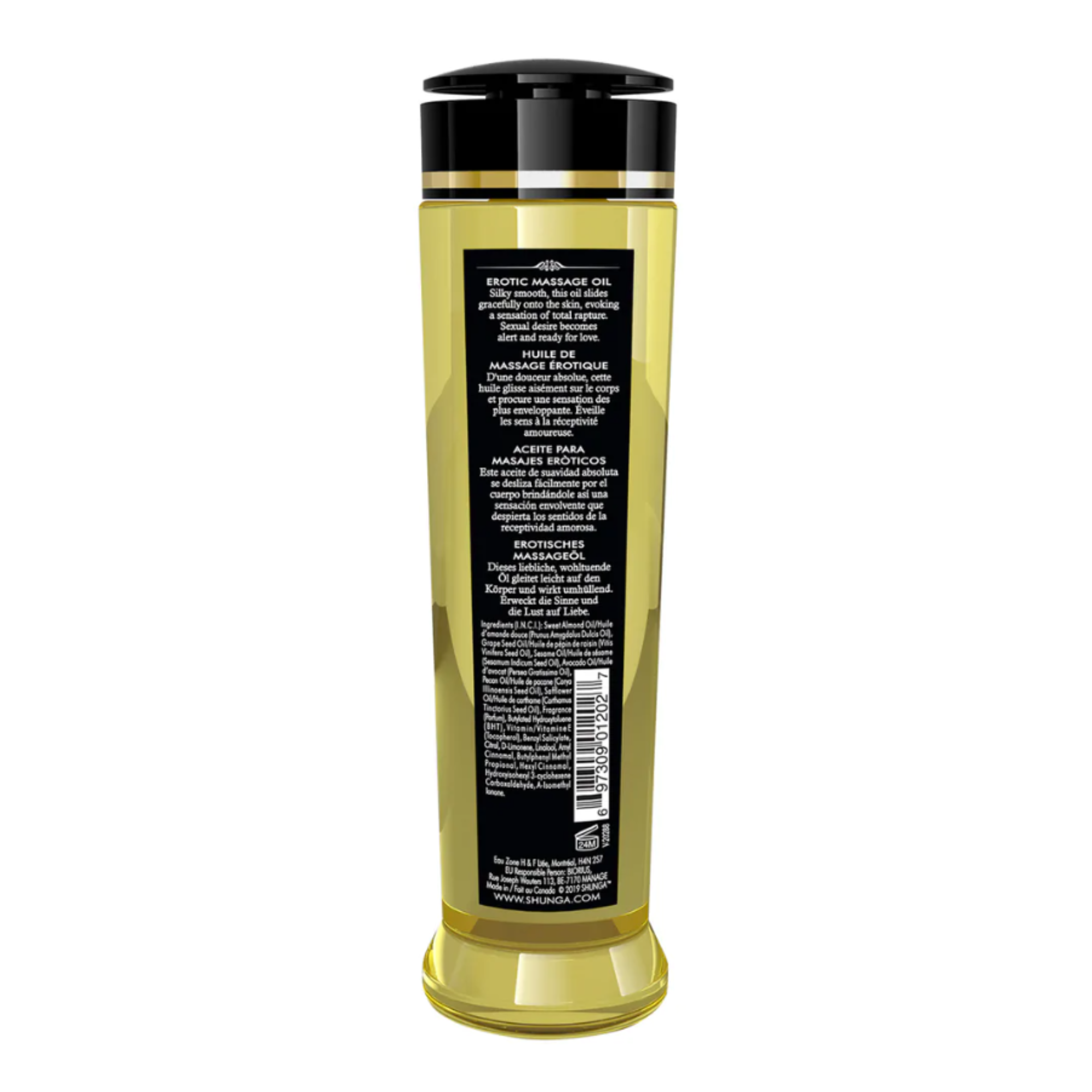 Shunga Erotic Massage Oil Libido 8 fl oz Secondary image