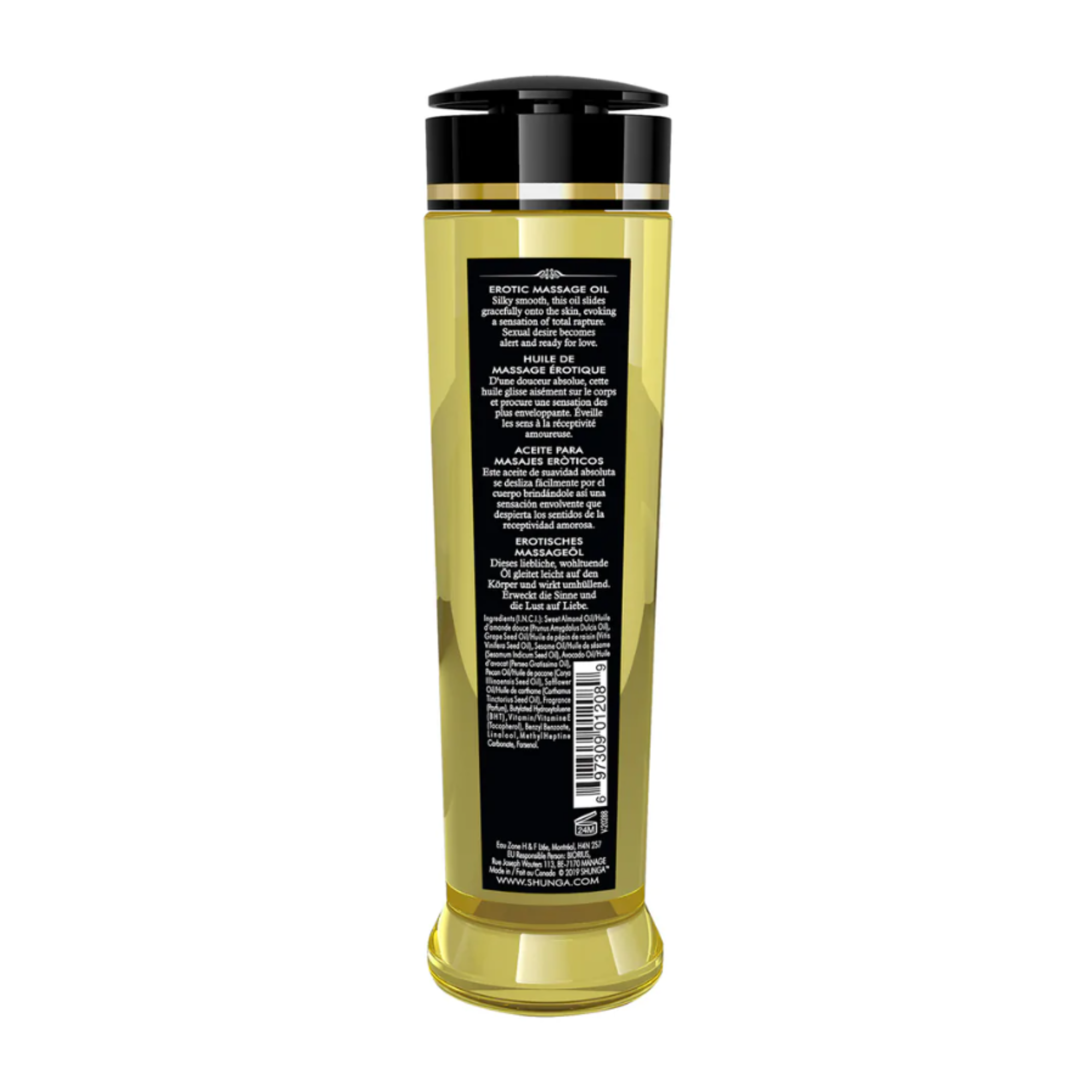 Shunga Erotic Massage Oil Romance 8 fl oz Secondary image