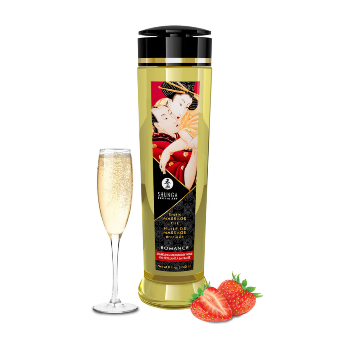 Shunga Erotic Massage Oil Romance 8 fl.oz