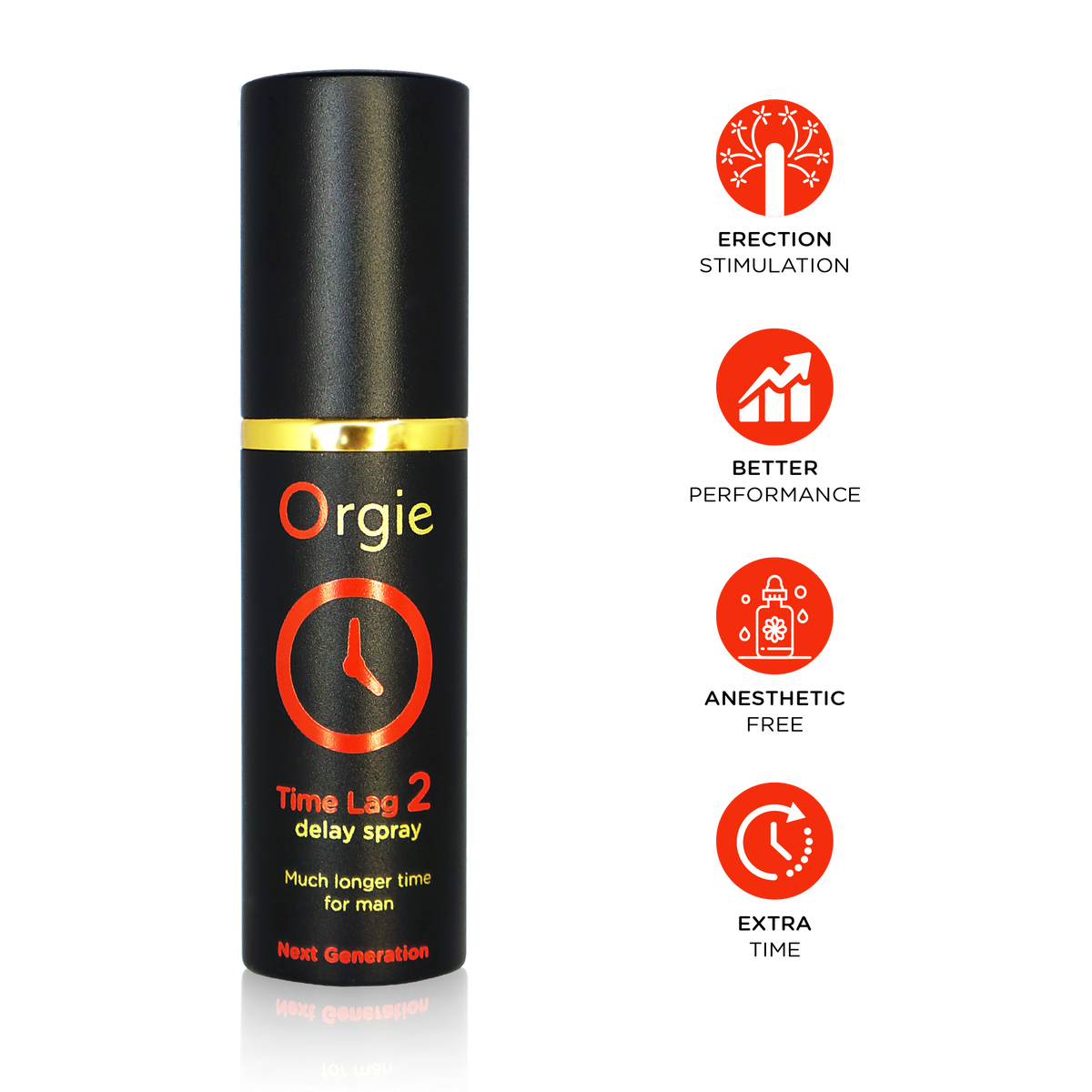 Orgie Time Lag 2 Delay Spray 0.34 fl oz