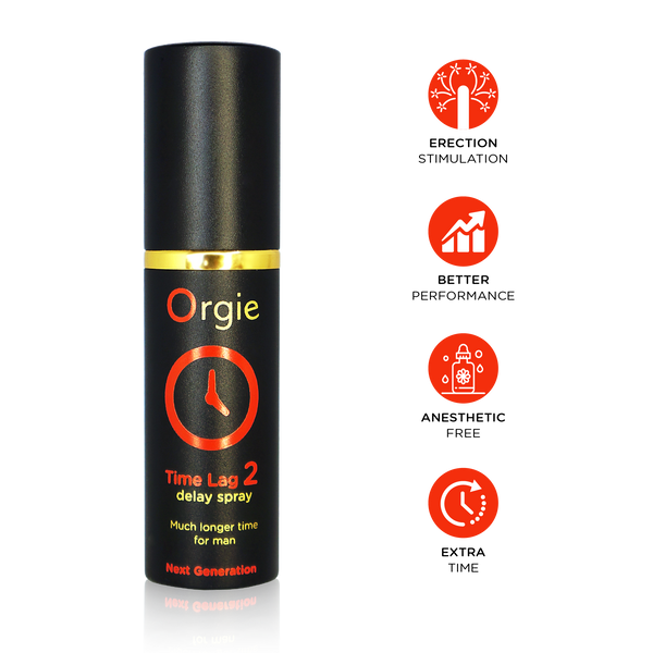Orgie Time Lag 2 Delay Spray 0.34 fl oz