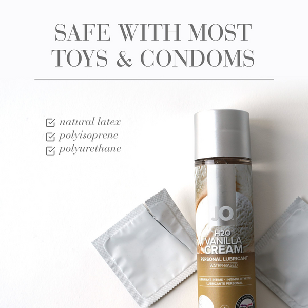System JO H2O Vanilla Cream - safe to use