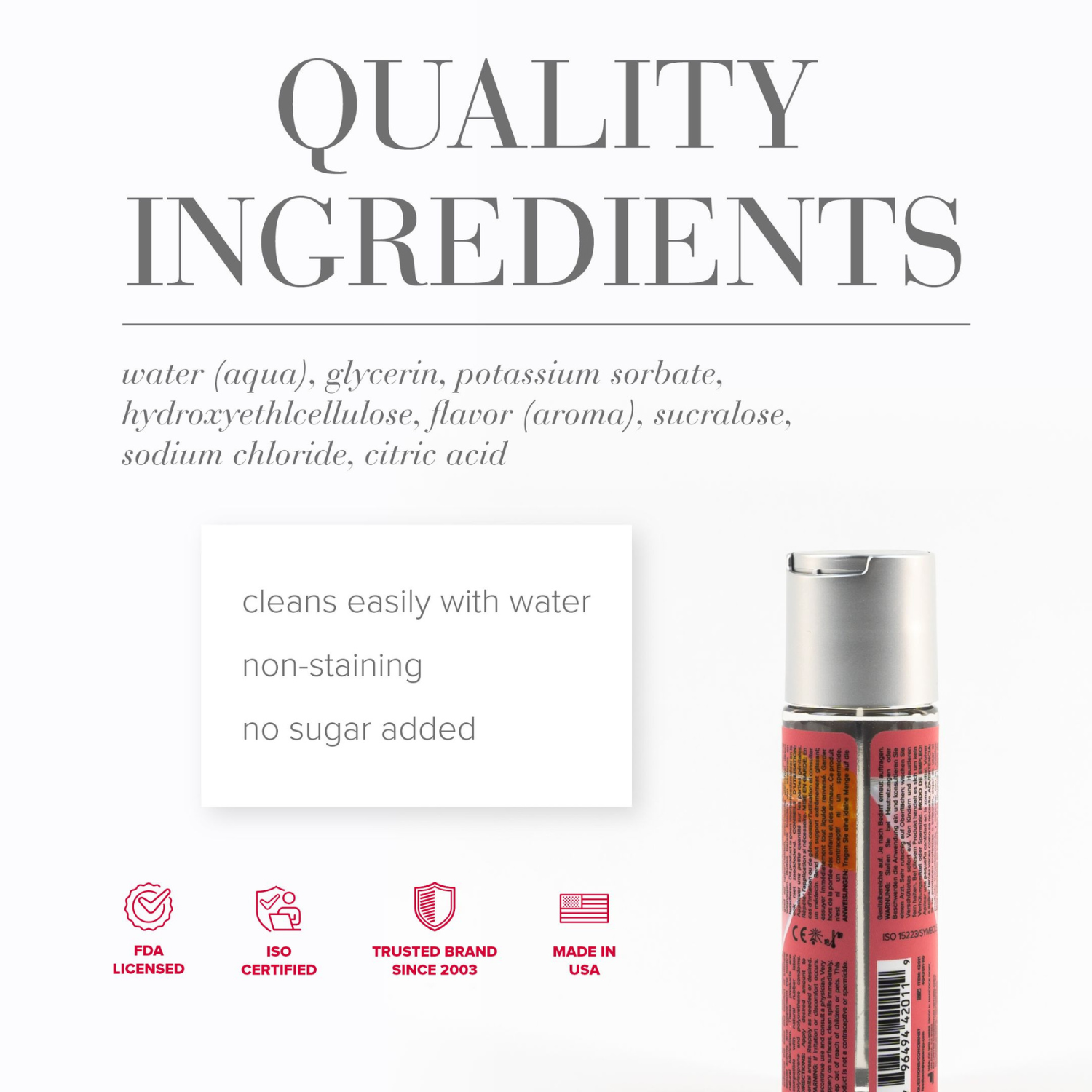 JO Cocktails Cosmopolitan Flavored Lube 2 fl oz Secondary image