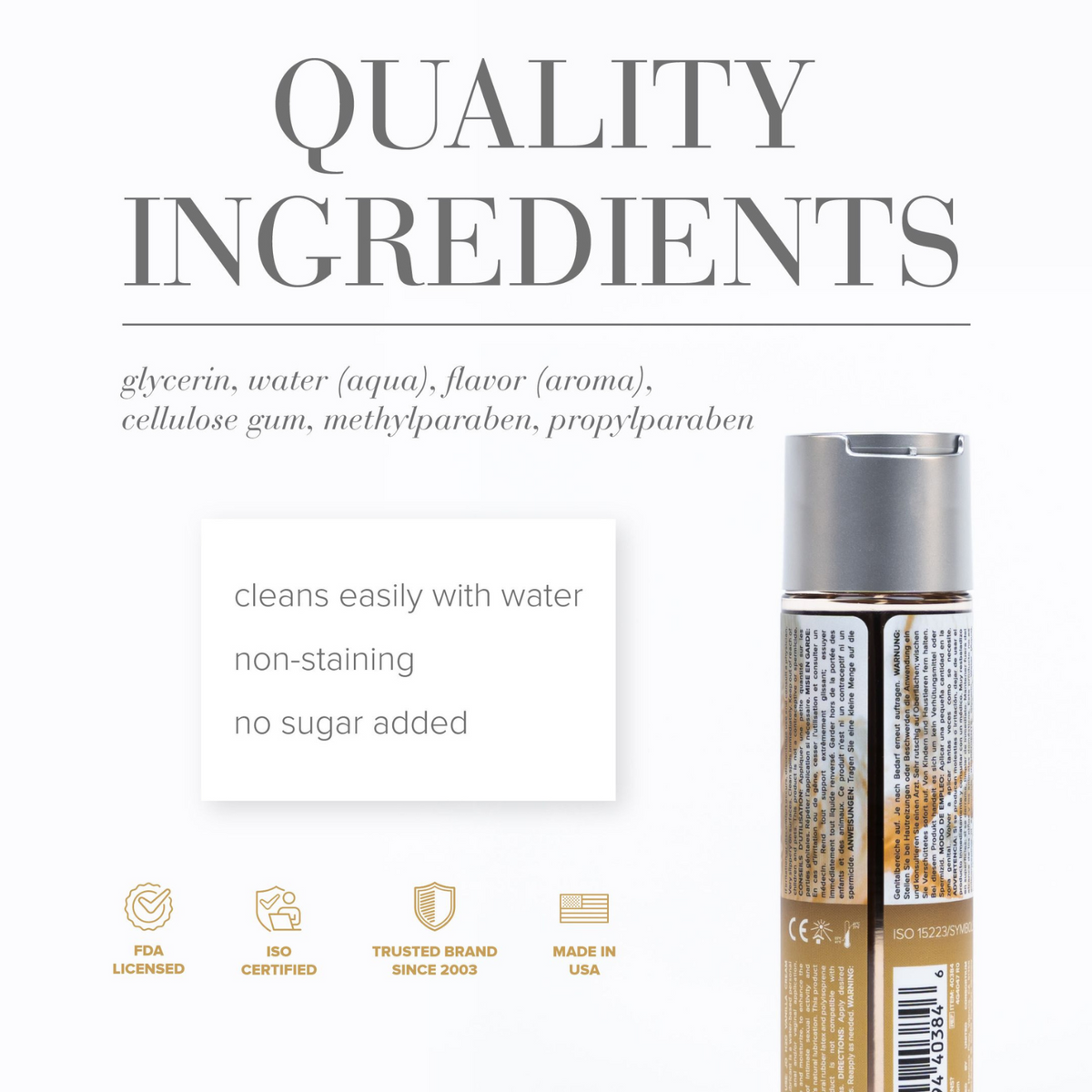 System JO H2O Vanilla Cream - quality