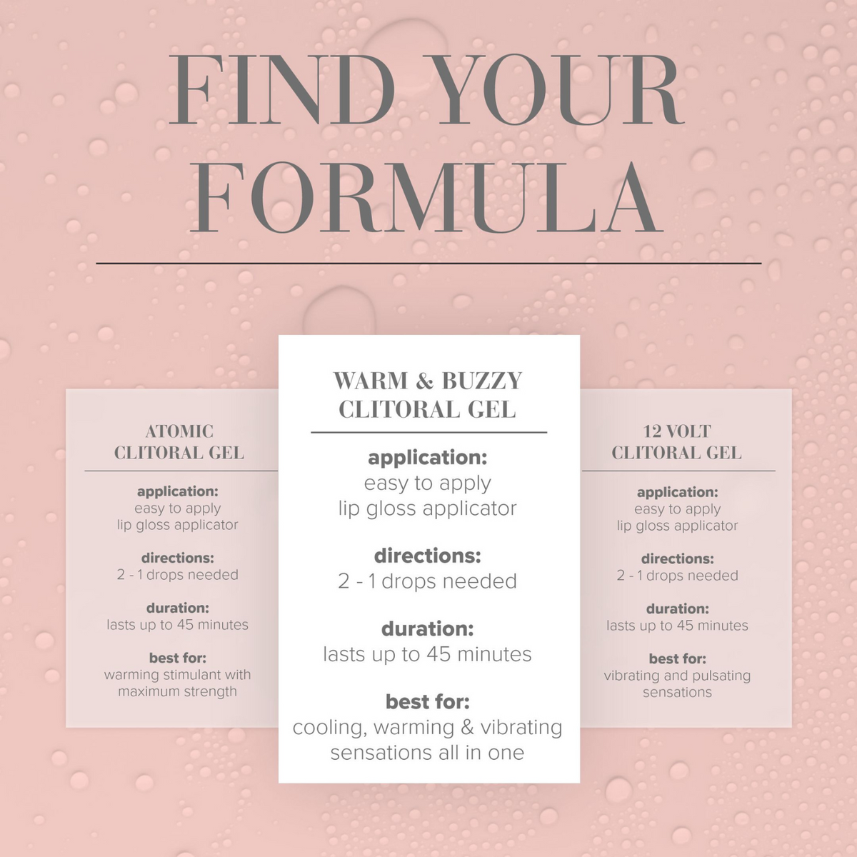 System JO BUZZY & WARM Stimulant 10ml - formula
