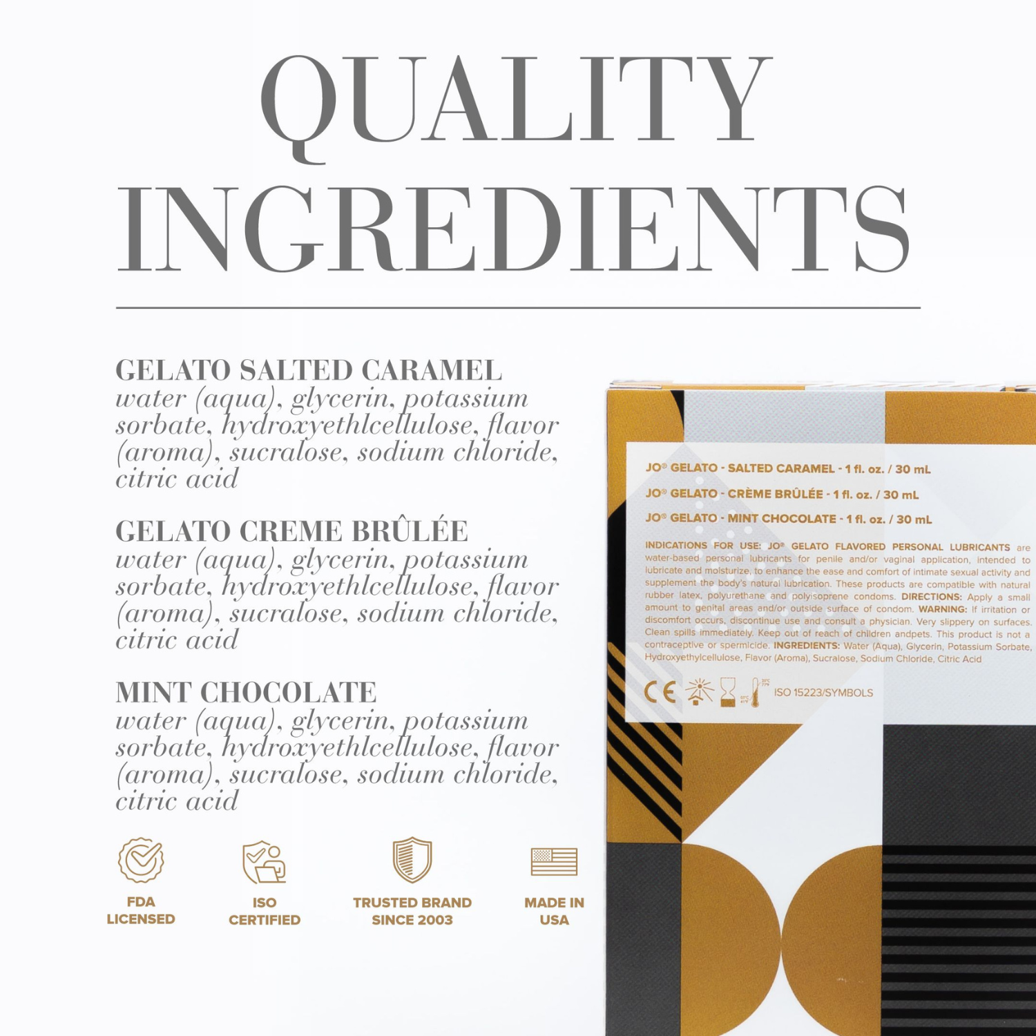 JO Limited Edition Tri Me Triple Pack GELATO Secondary image