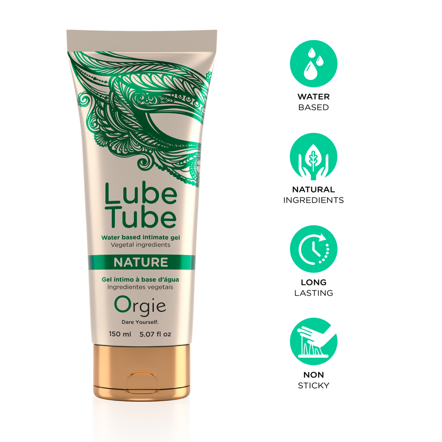 Orgie Lube Tube Nature 150ml Secondary image