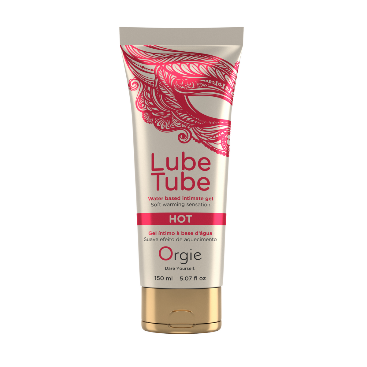 Orgie Lube Tube HOT Intimate Gel 150ml Main image