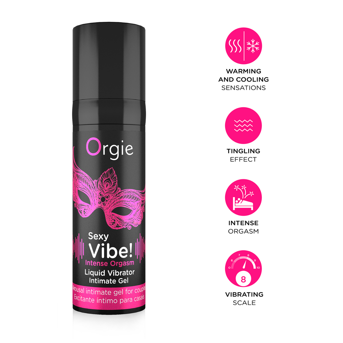 Orgie Sexy Vibe! Intense Orgasm Gel 15ml