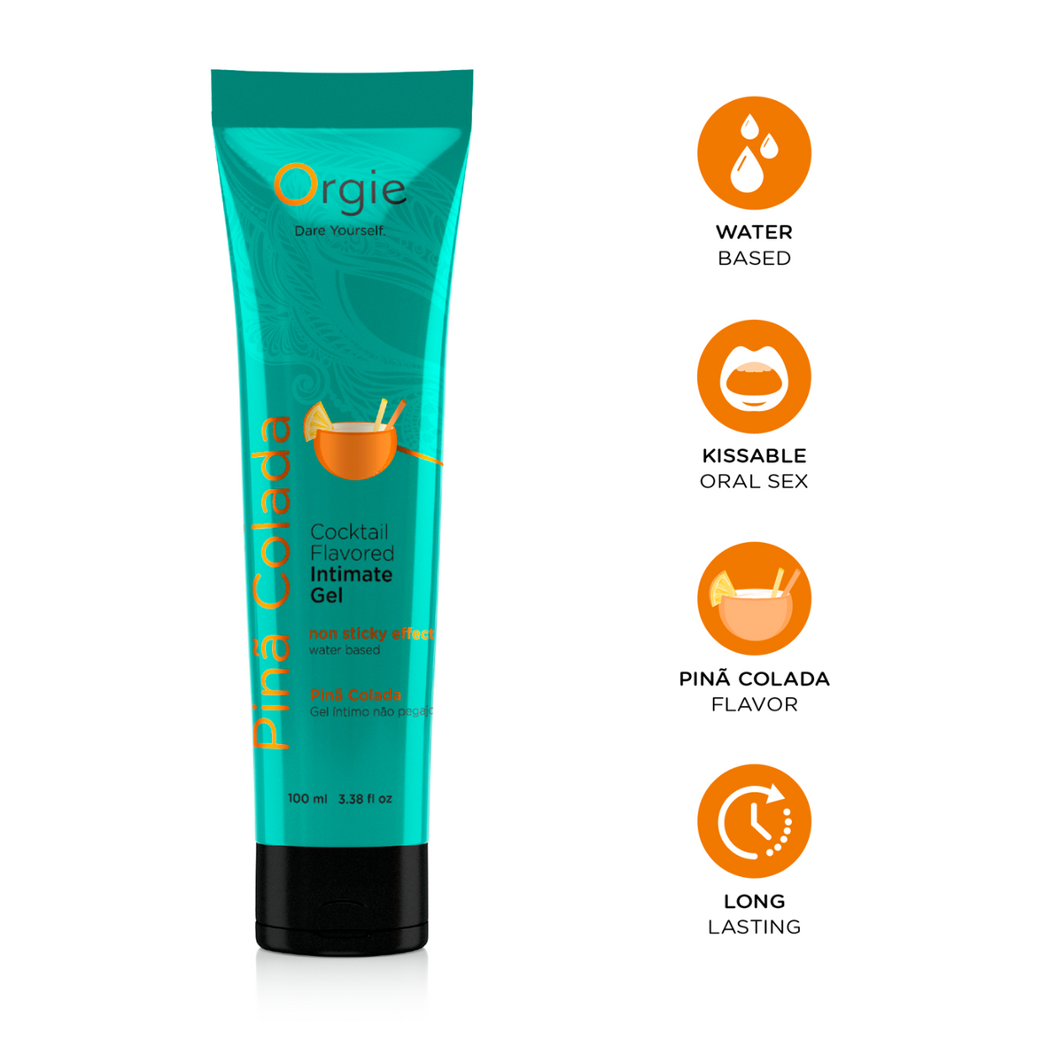 Orgie Lube Tube Cocktail Pina Colada