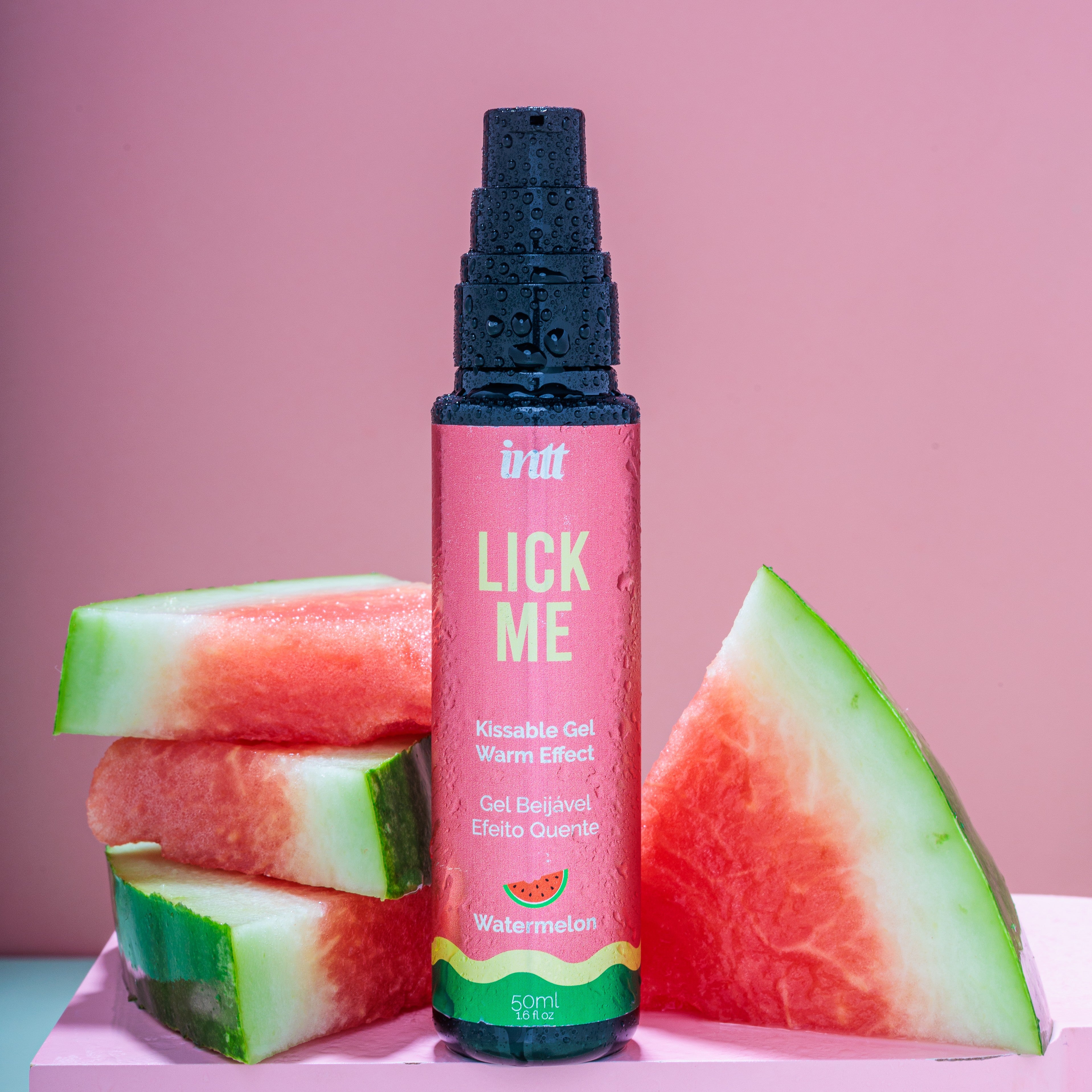 intt Lick Me Watermelon Warming Gel 1.6 fl oz Secondary image
