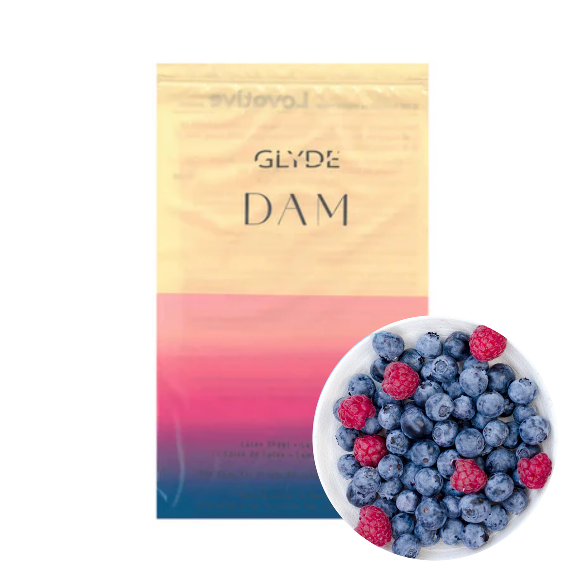 Sheer Glyde Dams Purple/Wildberry