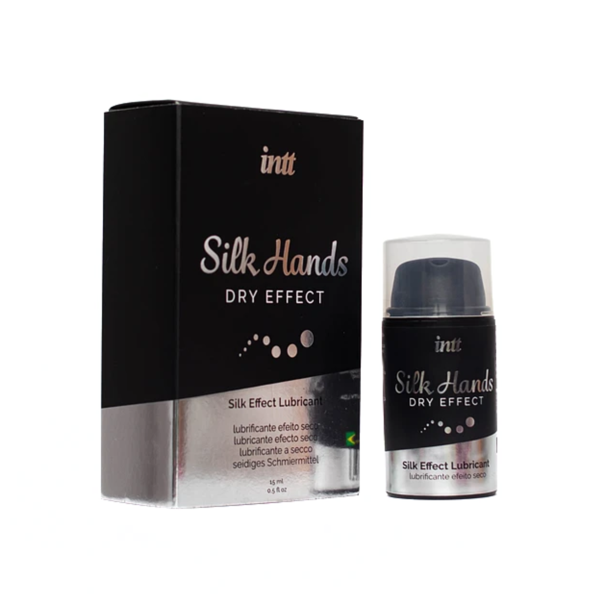 intt Silky Hands Dry Effect Lube 0.5 fl oz Secondary image