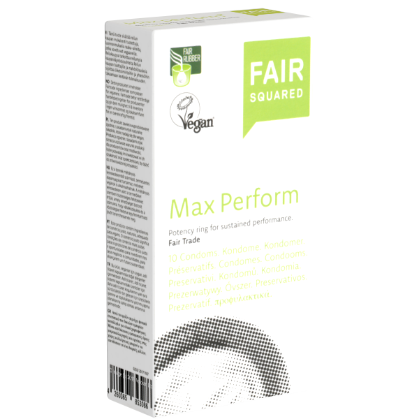 Fair Squared Max Perform Box 10 | WorldCondoms Main image