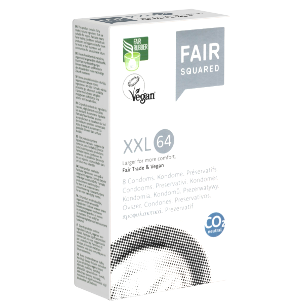 Fair Squared XXL 64 Box 8 | WorldCondoms Main image