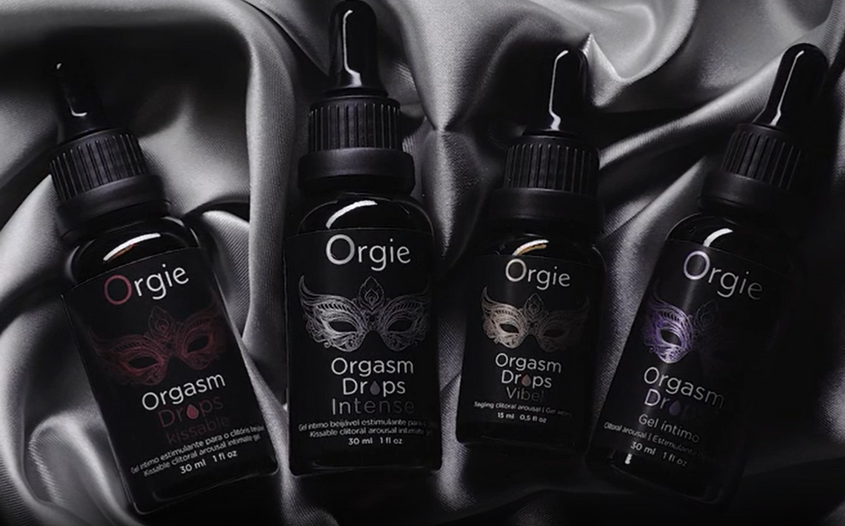 Orgie Orgasm Drops Vibe! Tingling Clitoral Arousal