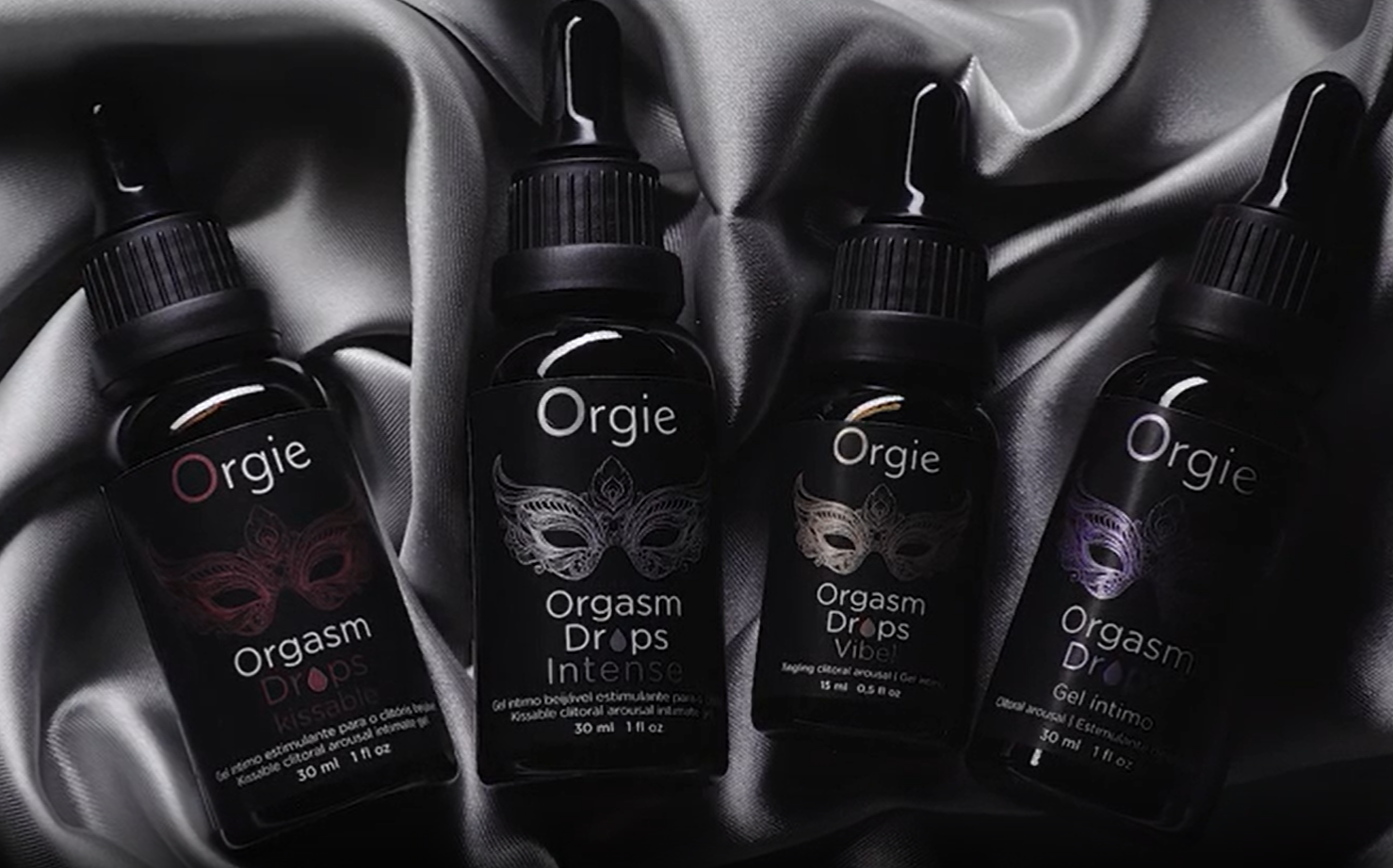 Orgie Orgasm Drops Kissable Gel