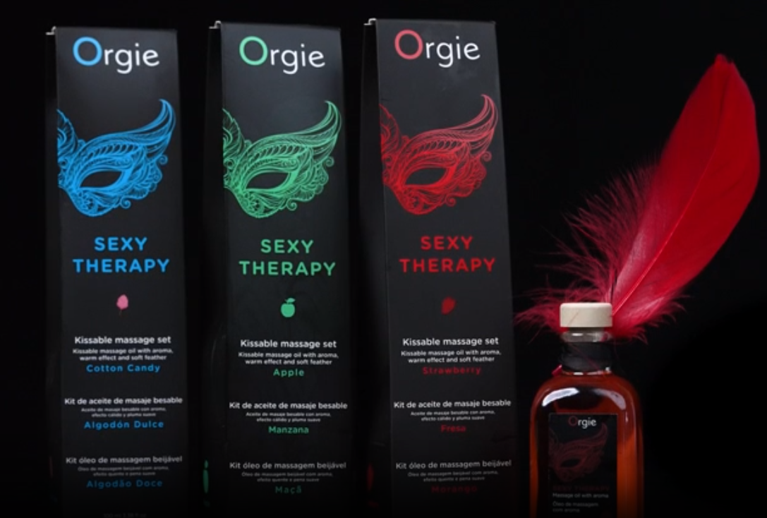 Orgie Sexy Therapy Massage Kit Cotton Candy 100ml