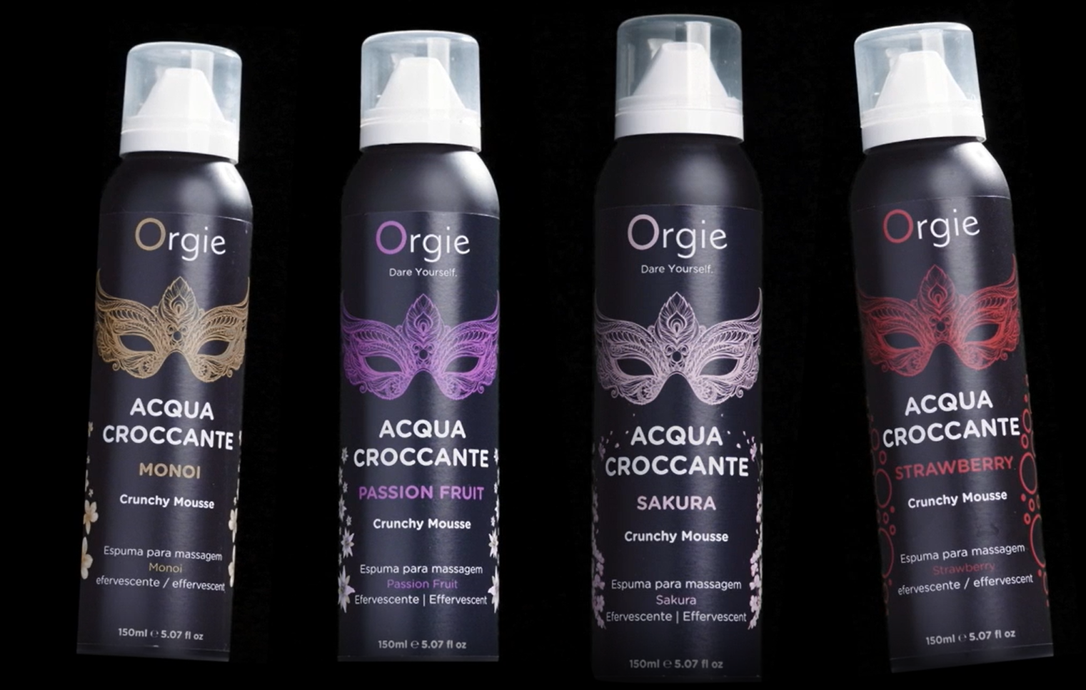 Orgie Acqua Croccante Sakura Crunchy Mousse 150ml video