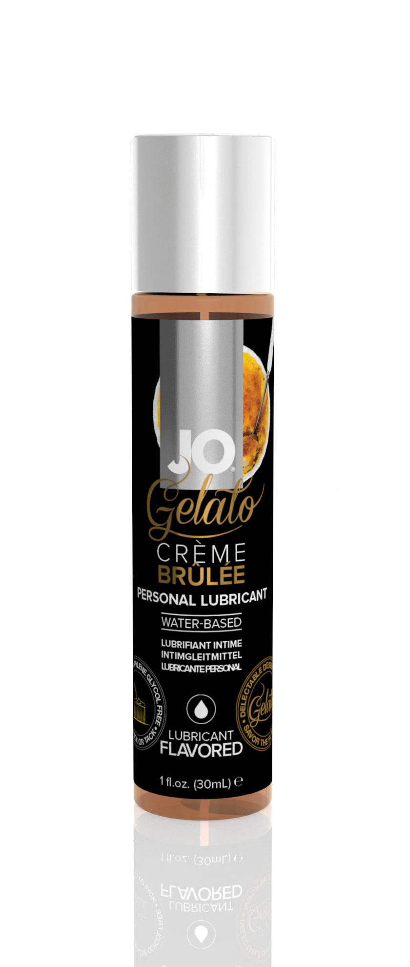 JO Gelato Creme Brulee Lubricant Water-Based 1 fl oz