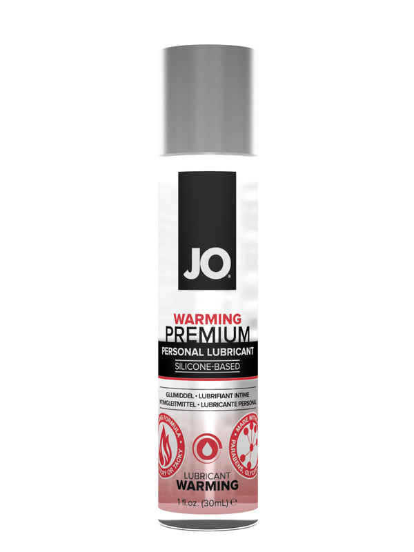 JO Premium Warming Silicone-Based Lubricant 1 fl oz
