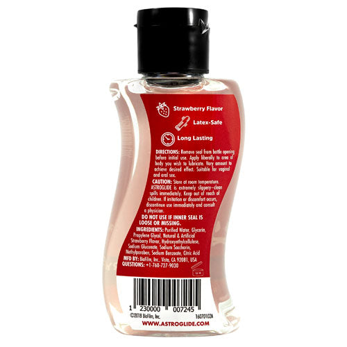 Astroglide Strawberry Liquid 120ml Secondary image