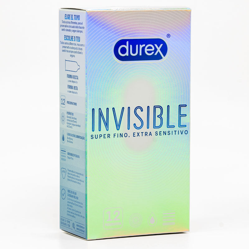 Durex Invisible Extra Sensitive Box 12 Main image