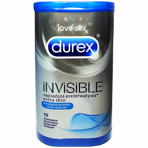 Durex Invisible Sensitive Box 10 Main image