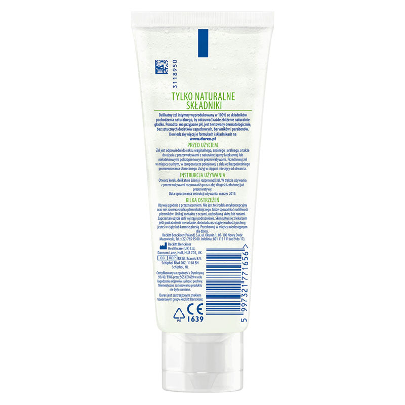 Durex Pure Naturals 100ml Secondary image
