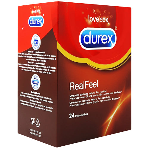 Durex RealFeel Condoms 24PCS Box Main image