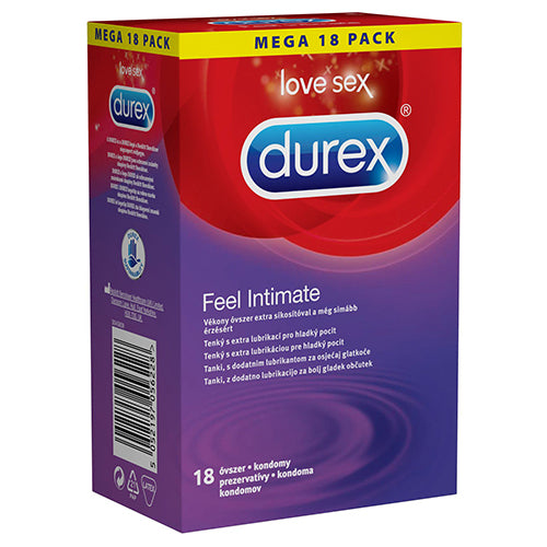 Durex Intimate Feel Box 18 Condoms | WorldCondoms Main image