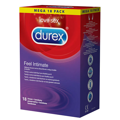 Durex Intimate Feel Box 18 Condoms | WorldCondoms