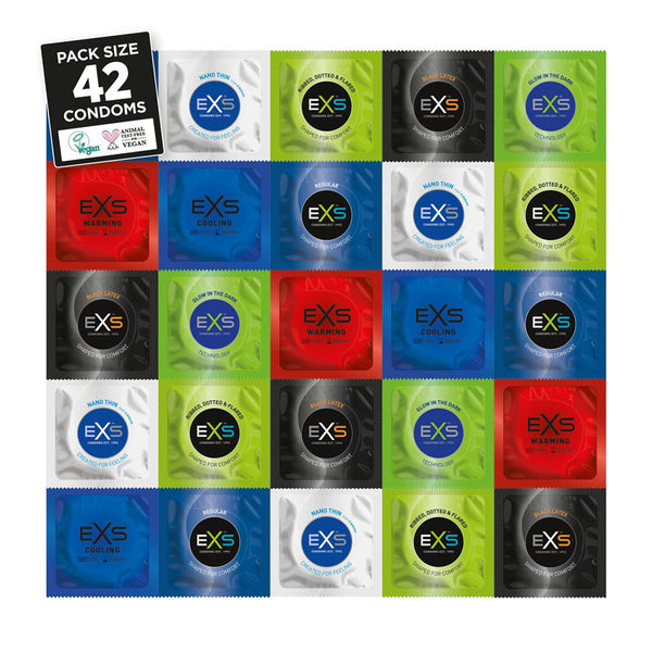 EXS Variety Pack 2 All Condom Types | WorldCondoms