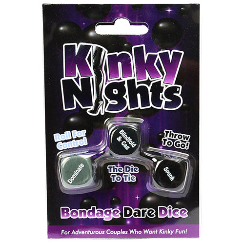 Kinky Nights Bondage Dare Dice Game front