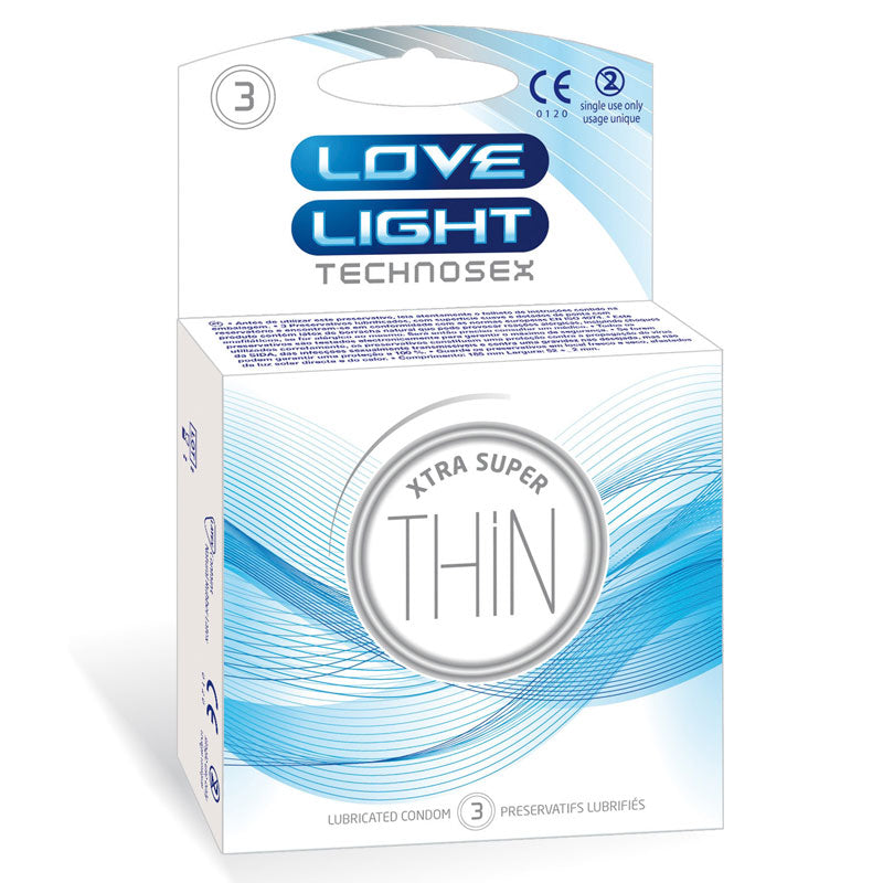 Love Light Xtra Super Thin Box 3 | WorldCondoms Main image