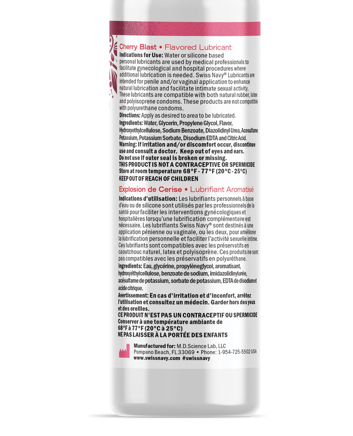 Swiss Navy Desire Cherry Blast - 2 oz