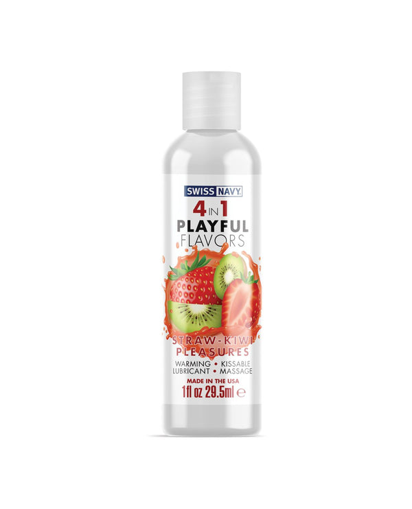 Swiss Navy 4in1 Straw-Kiwi Pleasures