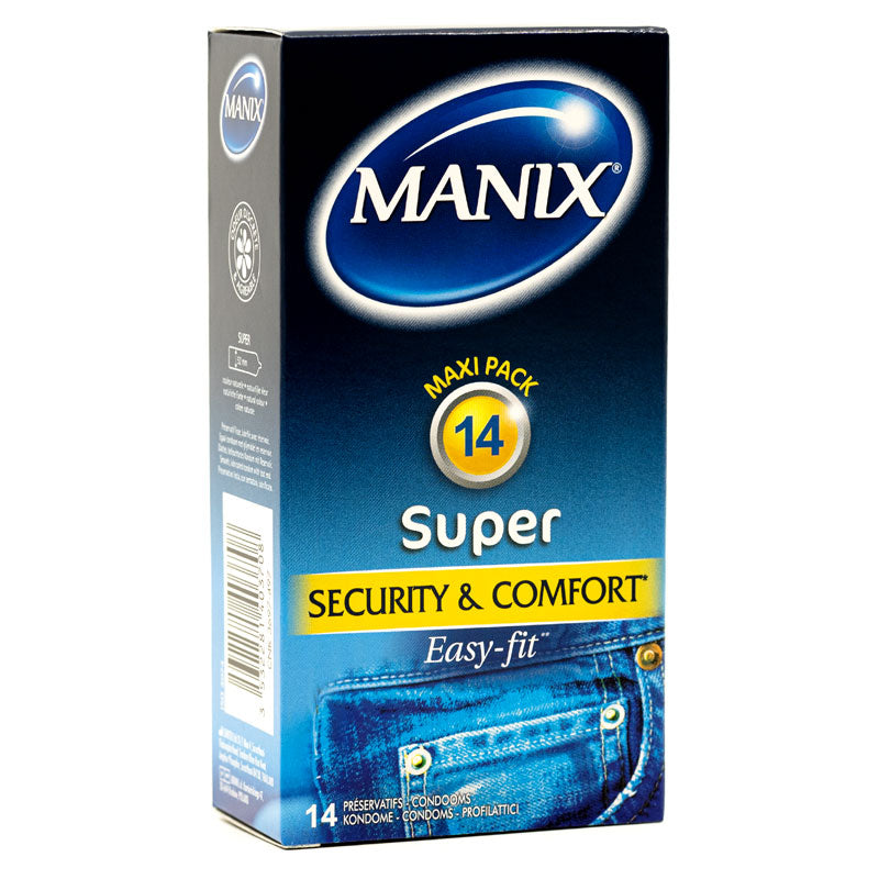 Mates Super Easy-fit Condoms Box 14 Front | WorldCondoms