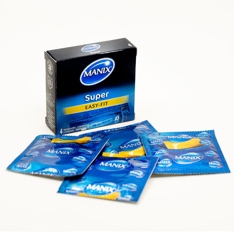 Mates Super Easy-fit Condoms Box 4 | WorldCondoms