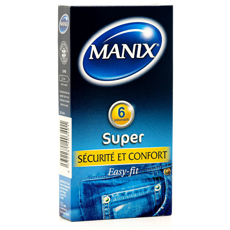 Mates Super Easy-fit Condoms Box 6 Front | WorldCondoms Main image