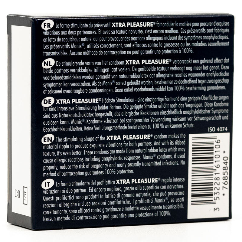 Mates Xtra Pleasure 3 Pack Secondary image