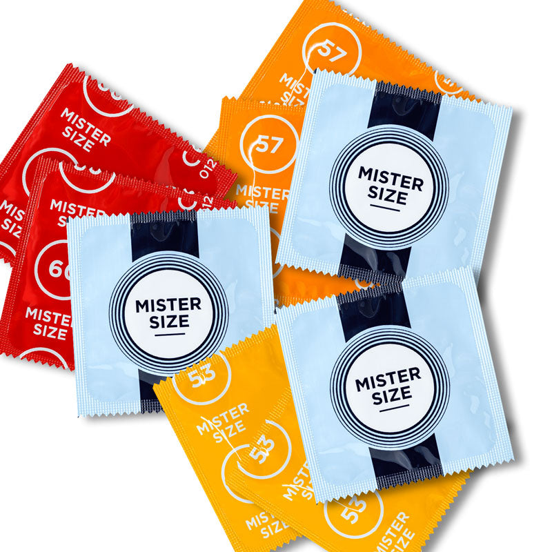 Mister Size Regular Condoms Sampler 3 x 3 Pack Secondary image