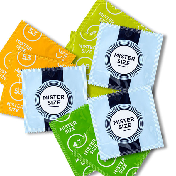 Mister Size Snug Condoms Sampler 3 x 3 Pack
