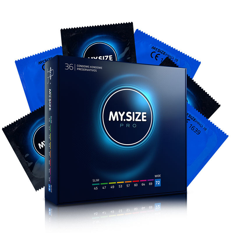 My.Size PRO 72mm Condoms Box 36 | WorldCondoms Main image